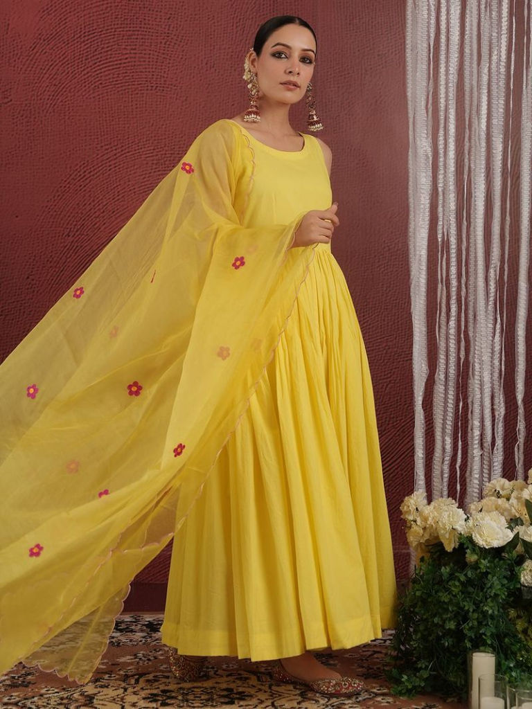 Yellow Cotton Suit