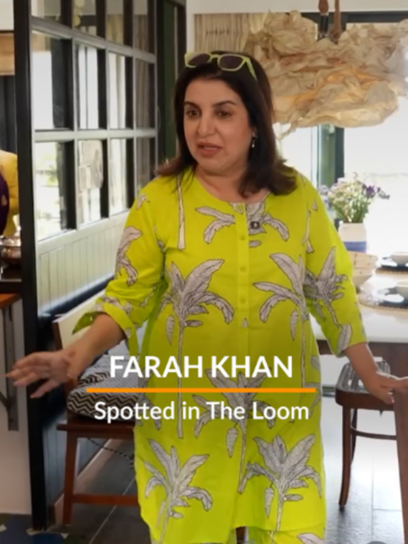 farah khan designer dresses Cross-border collab: Farah Khan stuns in Sania Maskatiya at IIFA