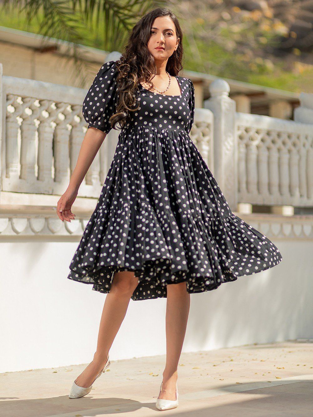 Buy Black  White Dresses  Gowns for Women by INDIAN VIRASAT Online   Ajiocom