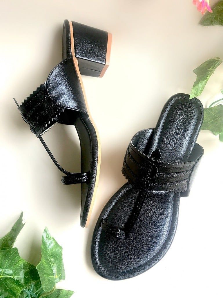 Saint Laurent tribute platform sandals black leather | Vintage-United