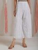 Magenta Hand Embroidered Cotton Silk Sharara Suit- Set of 3