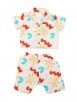 Multicolor Printed Cotton Co-ord Set - Set of 2