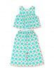 Blue Printed Cotton Co-ord Set - Set of 2