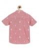 Pink Embroidered Cotton Shirt