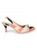 Multicolor Handcrafted Faux Leather Heels