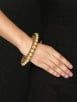 Gold Plated Handcrafted Metal Bangles
