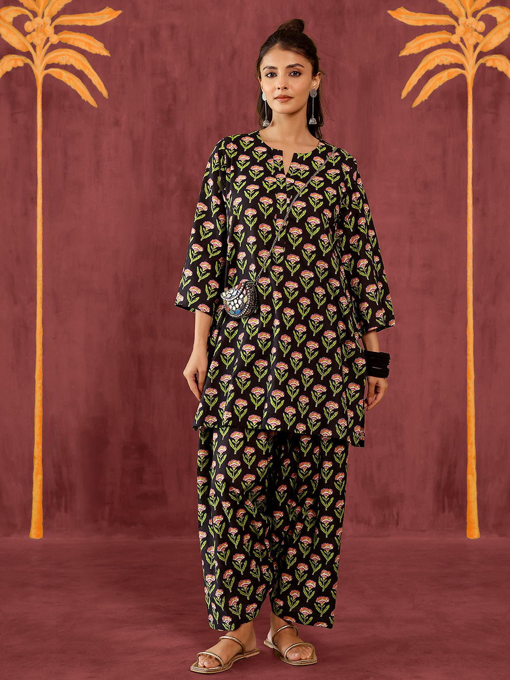 Shop Viral Frashi Salwar & Farshi Suit Sets Online | The Loom Farsi Set