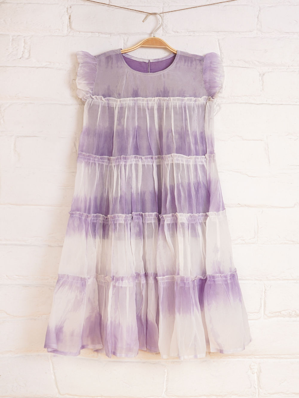 tie dye organza dress Pernia's Pop Up Shop