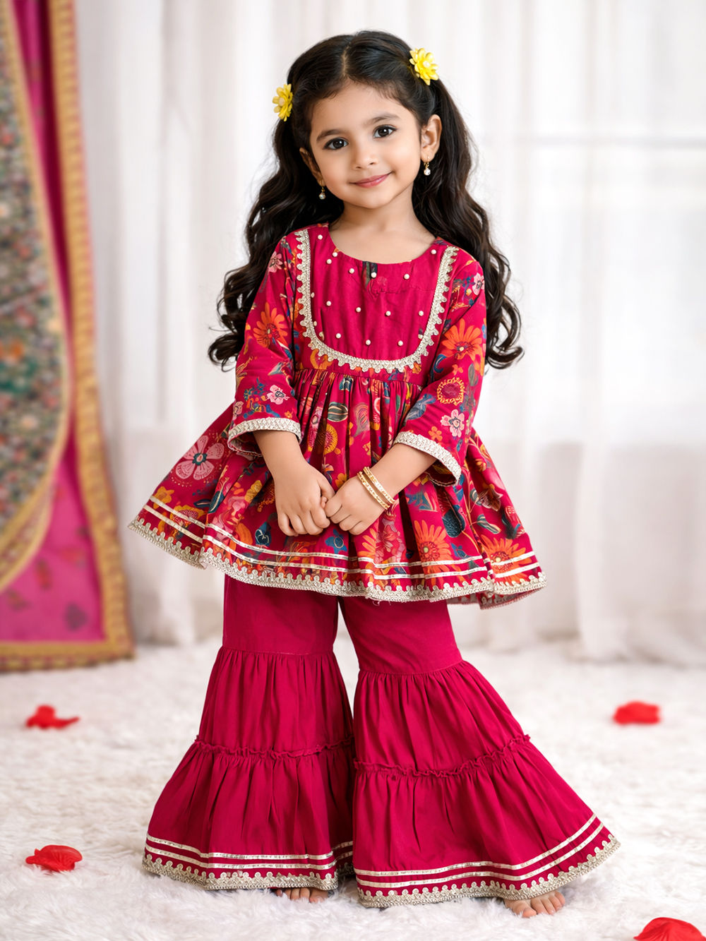 childrens indian dresses Wedding Party Wear Indian Dresses For Kids Indian Clothing For Kids Wear (115 Yrs) G3+