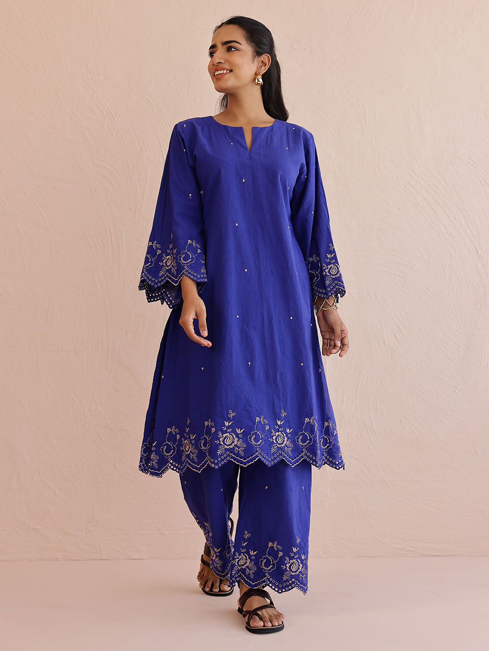 sachin and babi light blue dress Diwali Dress main image 0
