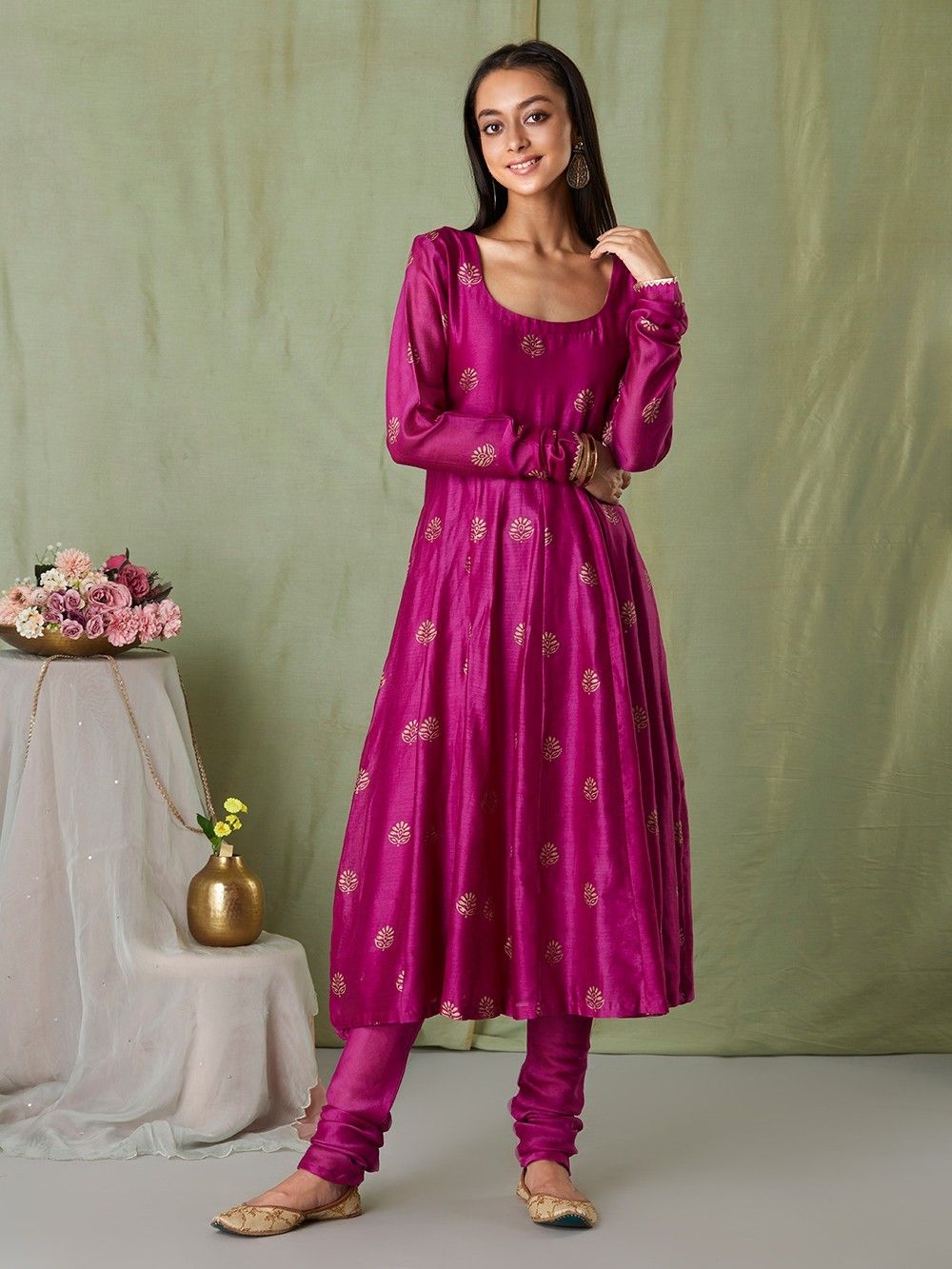 green emerald velvet dress Green Magenta Blocks High Neck Bias Cut Dress Large