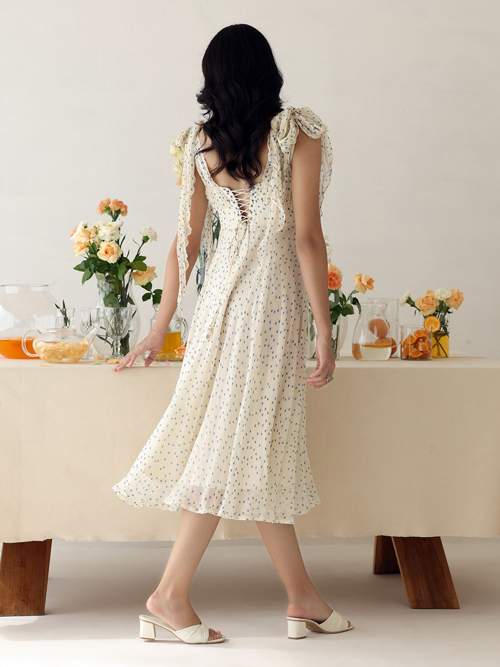sachin and babi light blue dress Chiffon Bridesmaid Dresses - Chiffon Bridal Party Dresses main image 1