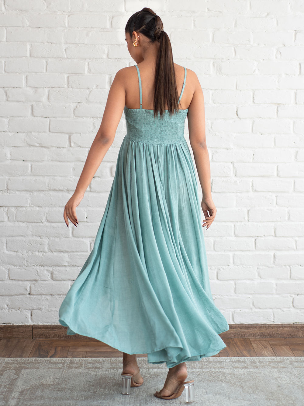 Sky Blue Modal Dress