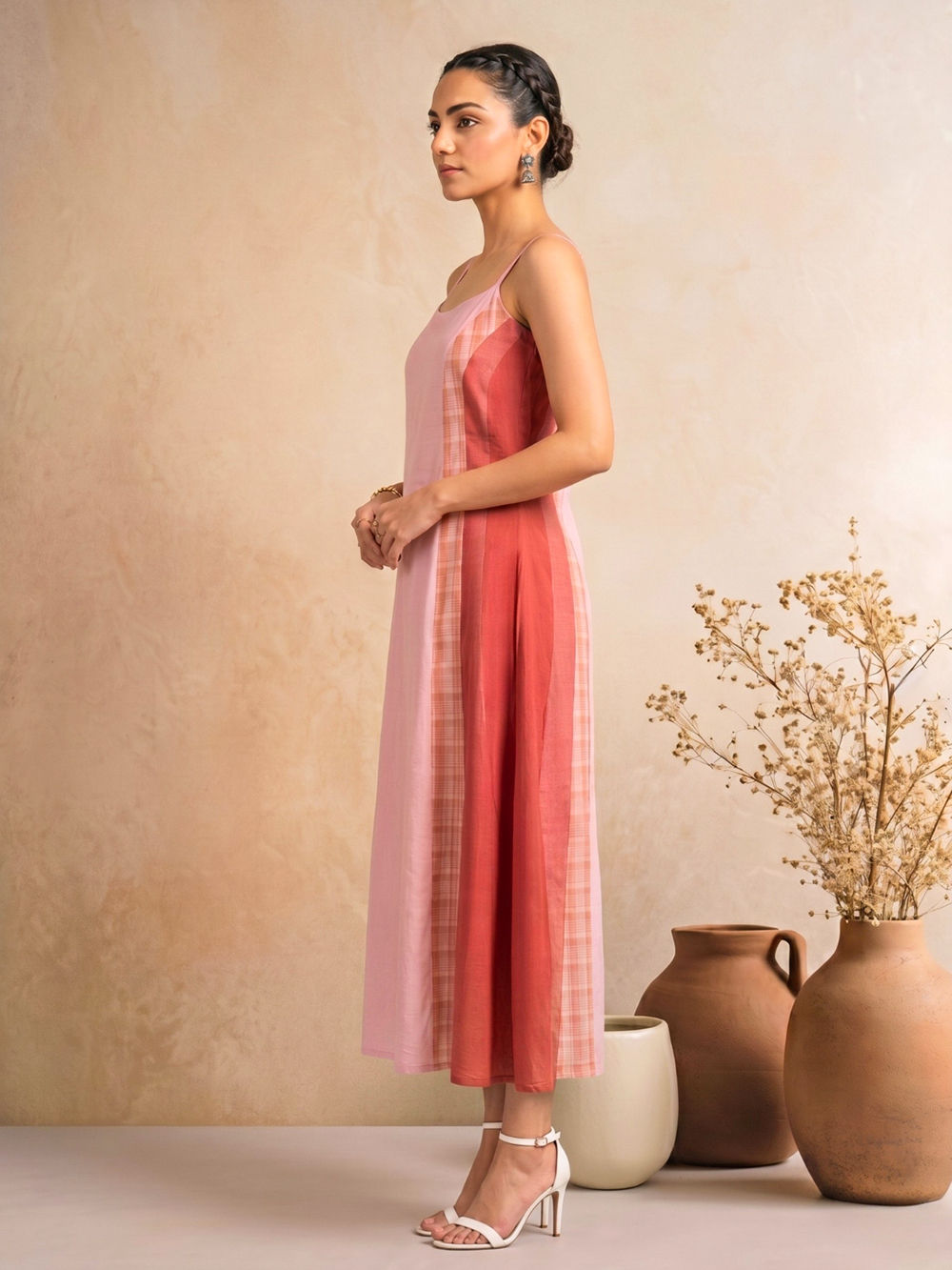 Light Pink Cotton Dress
