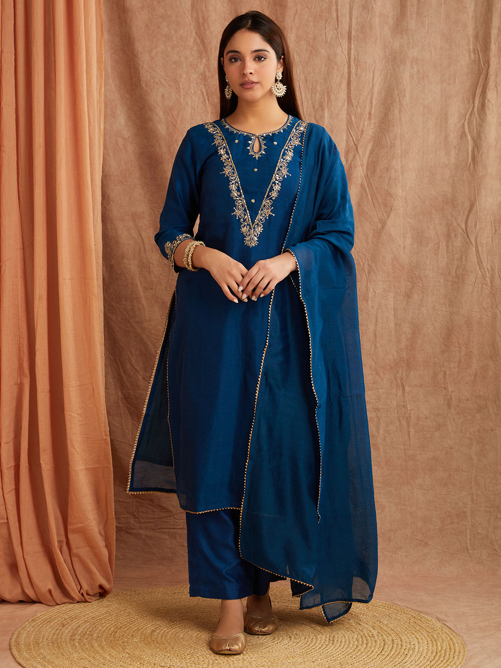 Chanderi Salwar Set