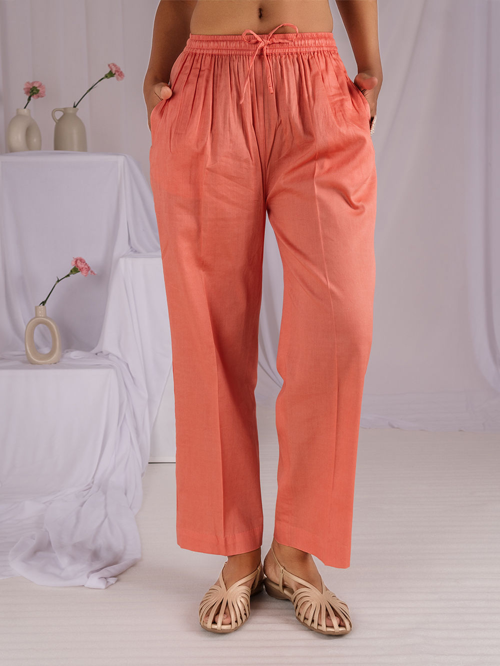 26SS BISOWN× / Cotton Silk Pants 26SS BISOWN× / Cotton Silk Pants
