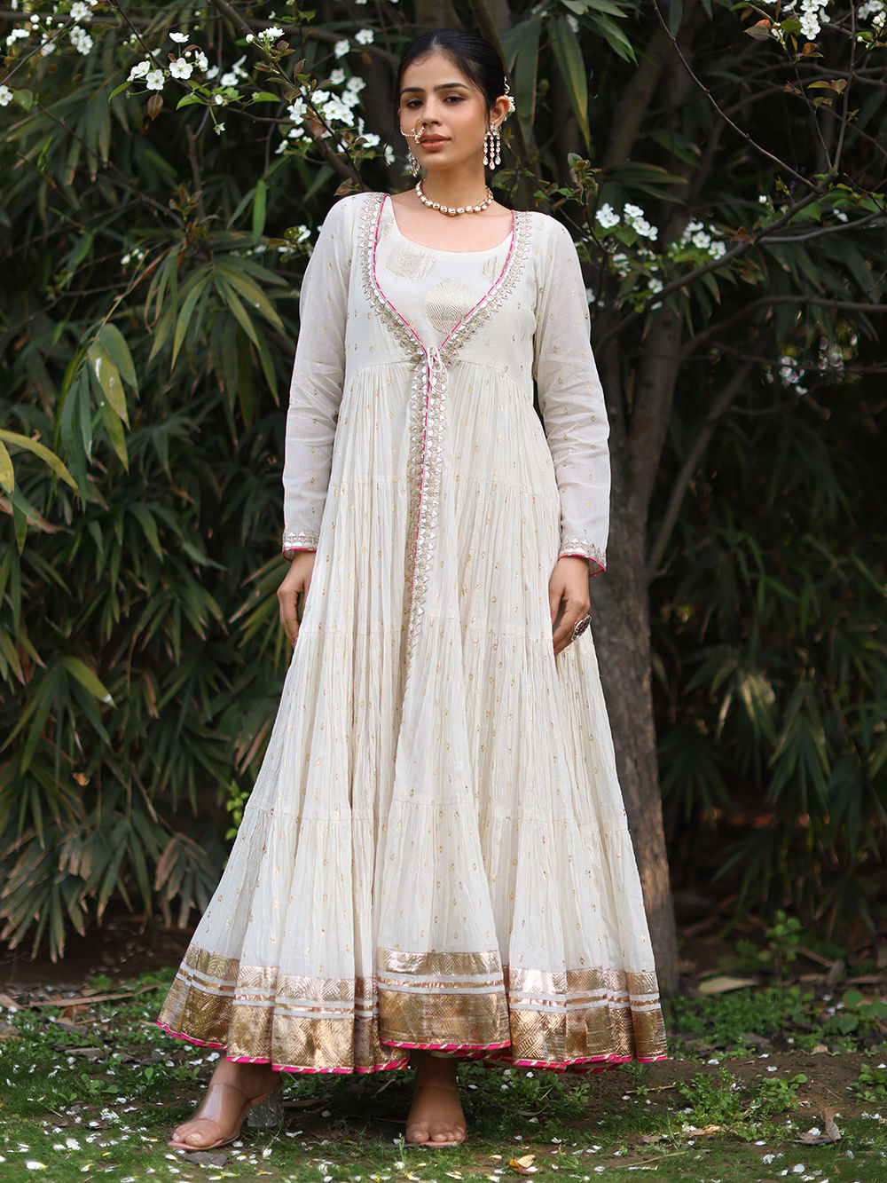 White Long Slip For Kurta Full Slip, Maxi Length Underdress, Maxi Slip, Long  Cotton Slip