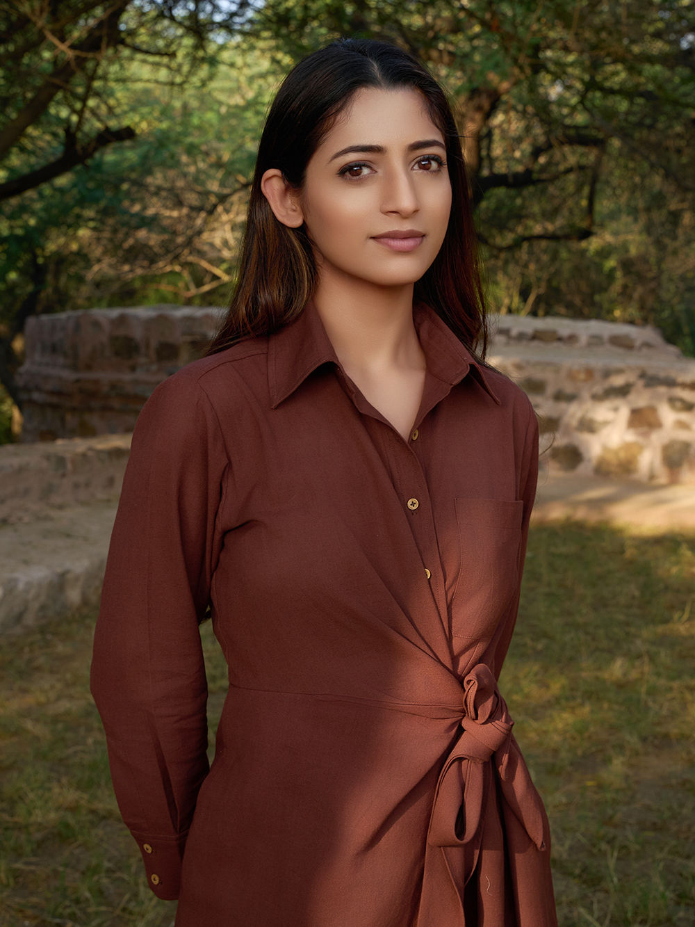 brown dress on brown skin Cotton Linen Macy's Speechless Black Cocktail MasterSku:KA6E2N21 Pick Model:Model 5 A brown mini dress