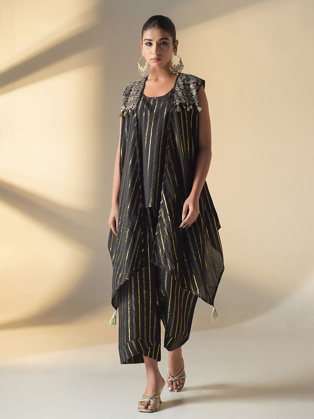 Celestial shimmer lurex co-ord set
