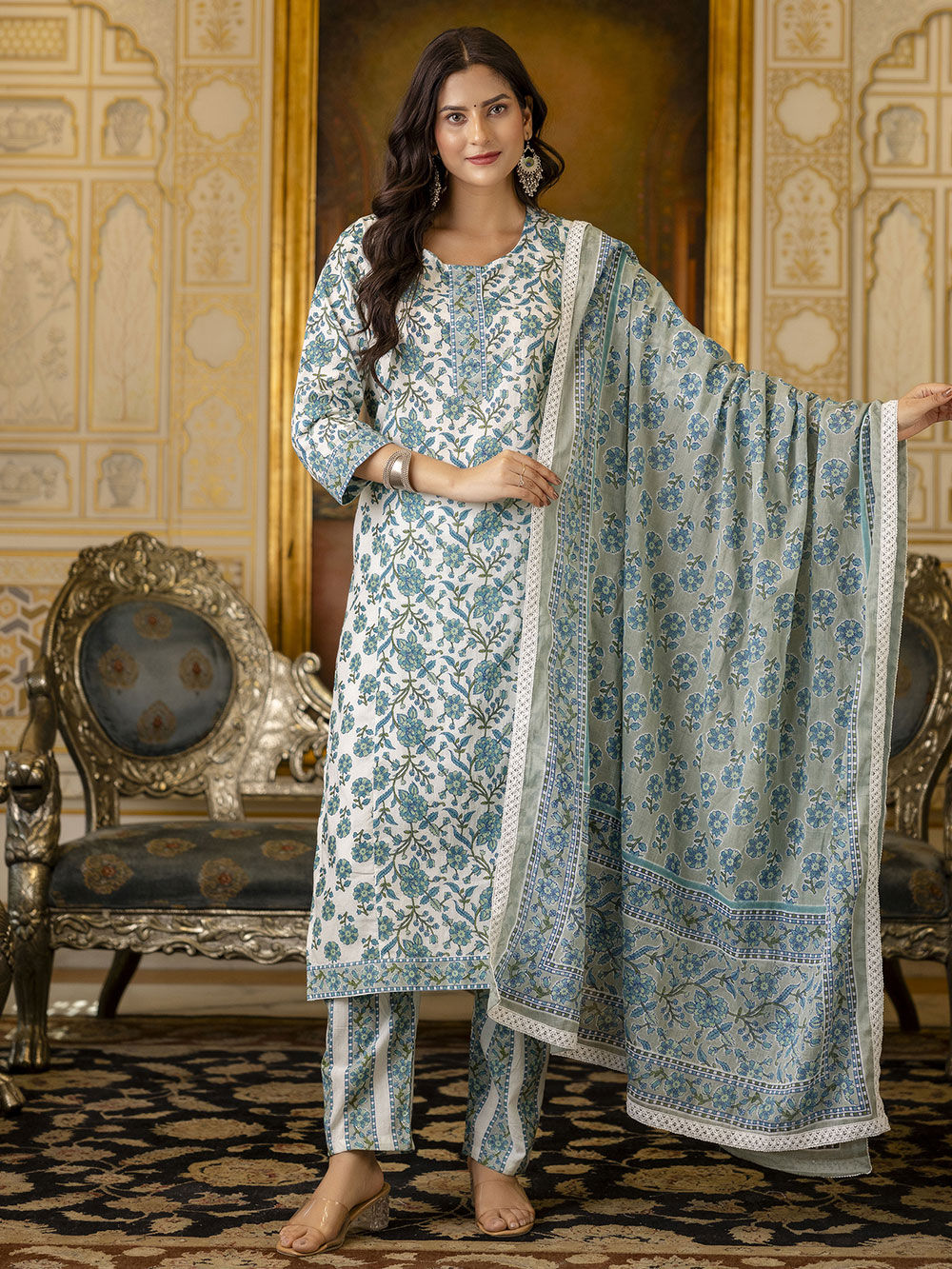 Hanna cotton suit set