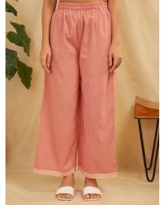 Old Rose Cotton Pants