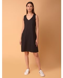 Black Viscose Dress