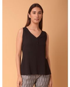 Black Cotton Top