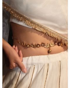 Gold Plated Handcrafted Brass Waist Belt
