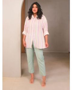 Multicolor Striped Cotton Shirt