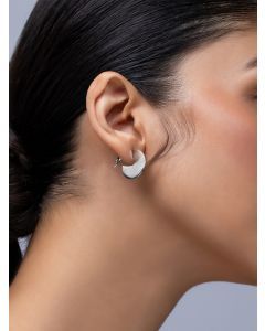 Silver Plated Handcrafted Brass Earrings