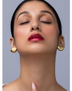 Gold Plated Handcrafted Brass Earrings