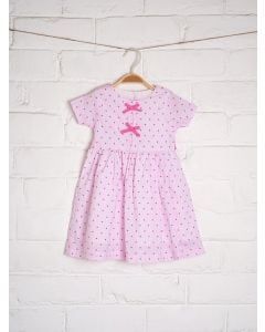 Pink Printed Cotton Dress