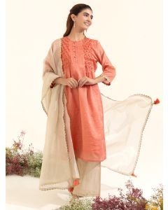Golden Tissue Kota Dupatta