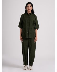 Green Cotton Shirt