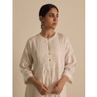 White Chikankari Cotton Kurta