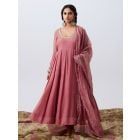 Pink Cotton Churidar