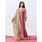 Sage Green Chanderi Zari Dupatta