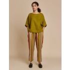 Mehndi Green Linen Co-ord Set - Set of 2