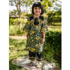 Multicolor Printed Viscose Kurta with Pants  - Set of 2