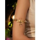 Gold Plated Handcrafted Brass Armlet
