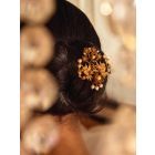 Gold Plated Handcrafted Brass Hair Pin
