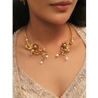 Gold Plated Handcrafted Brass Hasli