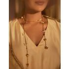 Gold Plated Handcrafted Brass Necklace
