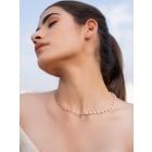 Rose Gold Plated Handcrafted Brass Necklace
