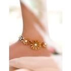 Rose Gold Plated Handcrafted Brass Anklet