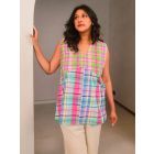 Multicolor Printed Cotton Top