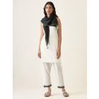 White Cambric Cotton Suit- Set of 3