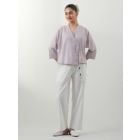 Lavender Woven Cotton Co-ord Set- Set of 2