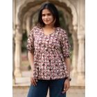 Multicolor Printed Cotton Top