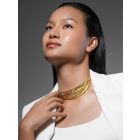 Gold Plated Handcrafted Brass Choker